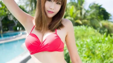 Ảnh Gái Mặc Bikini Màu Hồng Nóng Bỏng & Cực Gợi Cảm